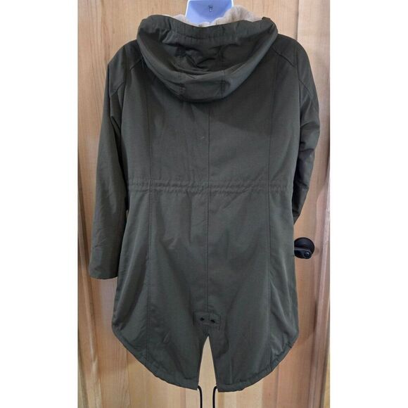 Orolay Womens Hooded Parka Jacket  Faux Fur Lining cottagecore boho winter warm - Picture 2 of 11